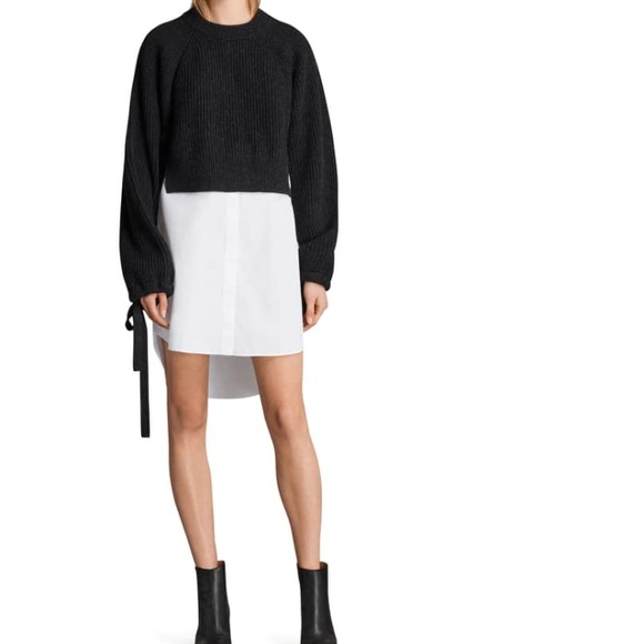 Nwt Allsaints Sura Jumper Dress 